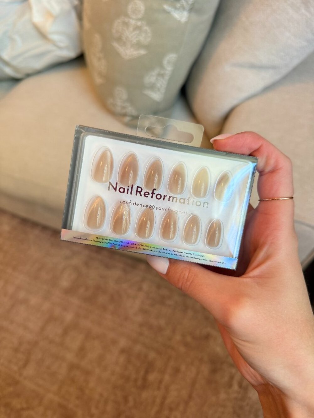 Nail Reformation Short Almond Press-On Nails